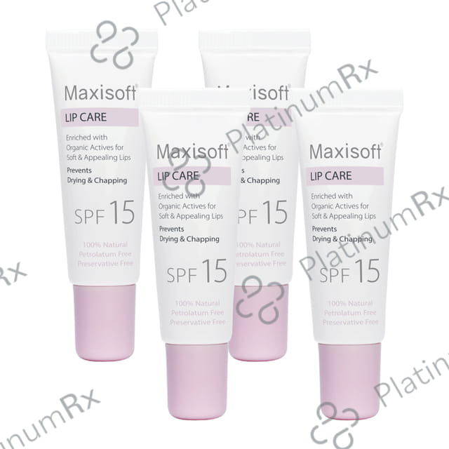 Maxisoft Lip Care SPF 15 (10gm Each) 4 Tubes
