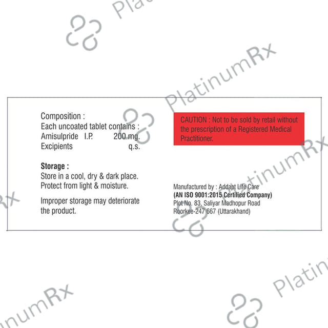 Amiliv 200mg Tablet 10s