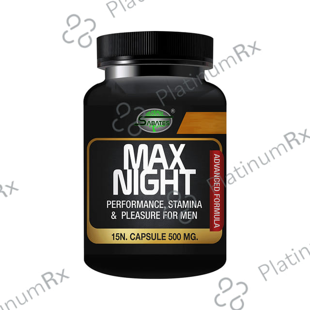 Sabates Max Night Capsule 15 capsules