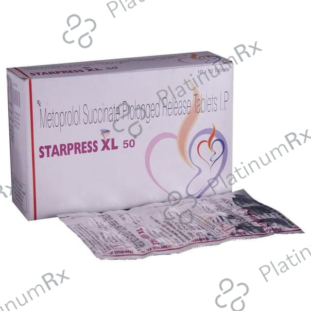 Starpress XL 50mg Tablet PR 15s