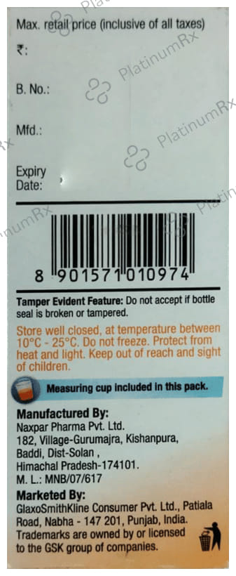 T Minic 2/5mg Syrup Orange 60ml