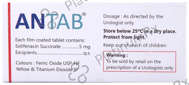 Antab 5mg Tablet 10s