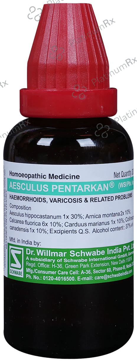 Dr Willmar Schwabe India Aesculus Pentarkan Drop