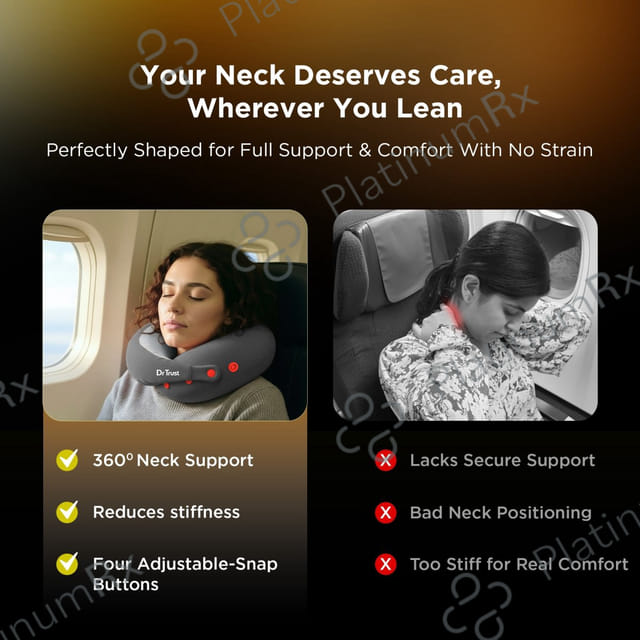 Dr Trust Usaaero Travel Neck Pillow 382