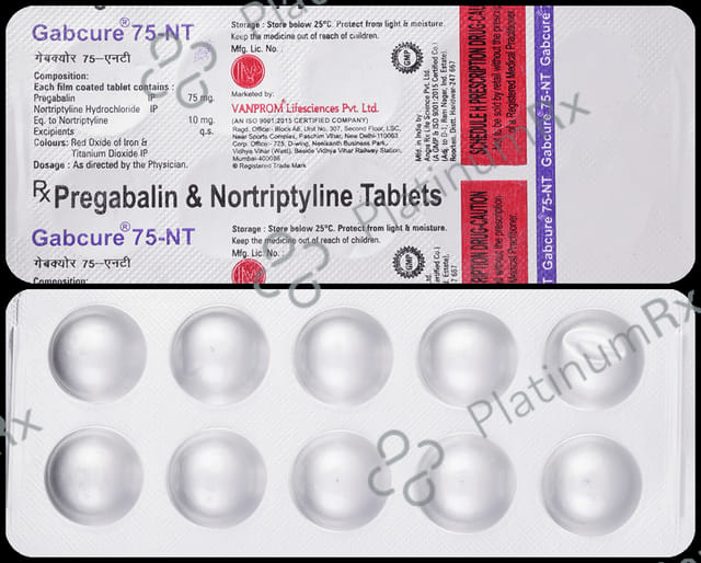 Gabcure 75-NT Tablet