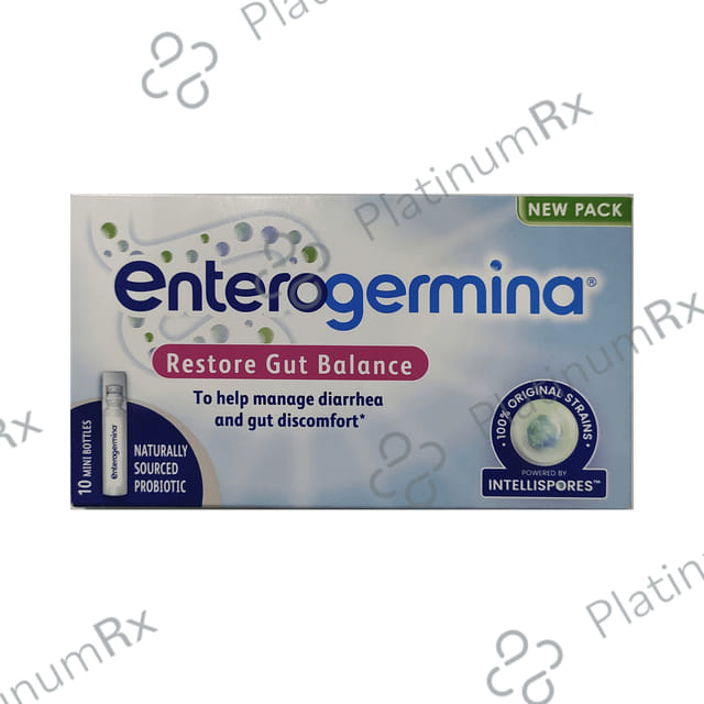 Enterogermina Probiotic Supplement Oral Suspension 10X5ml