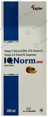 Iq Norm Dha Mango Suspension 200ml