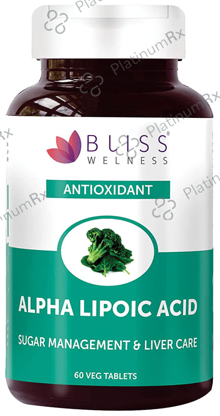 Bliss Welness Antioxidant Alpha Lipoic Acid Veg Tablet Tablet