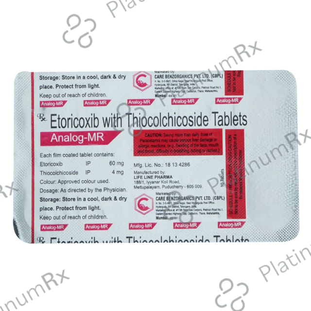 Analog MR 60/4mg Tablet 10s