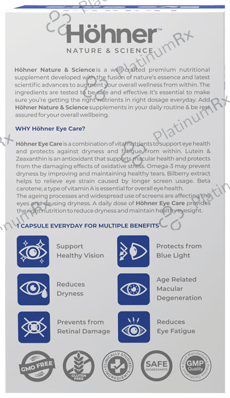Hohner Eye Care Softgel Capsule
