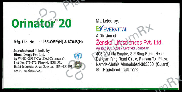 Orinator 20 Tablet