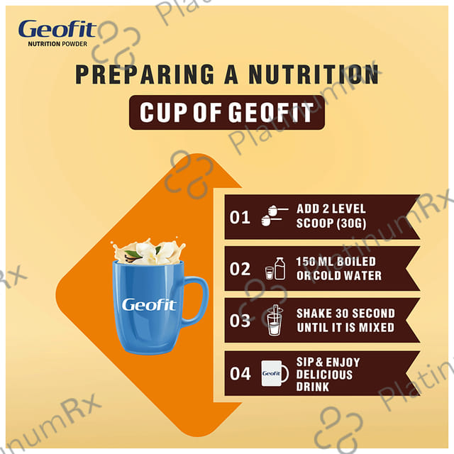 Geofit Diabetes Care Powder Vanilla