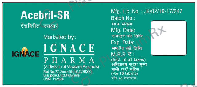 Acebril SR 200mg Tablet 10s
