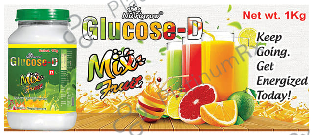 Nutrigrow Glucose-D Powder Mix Fruit