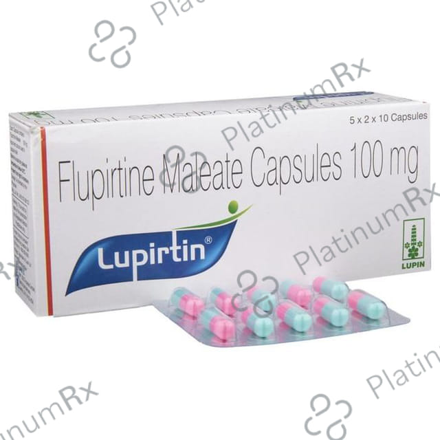 Lupirtin 100mg Capsule 10s