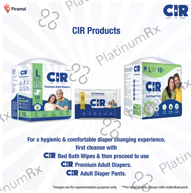 CIR Premium Adult Unisex Diaper 10s