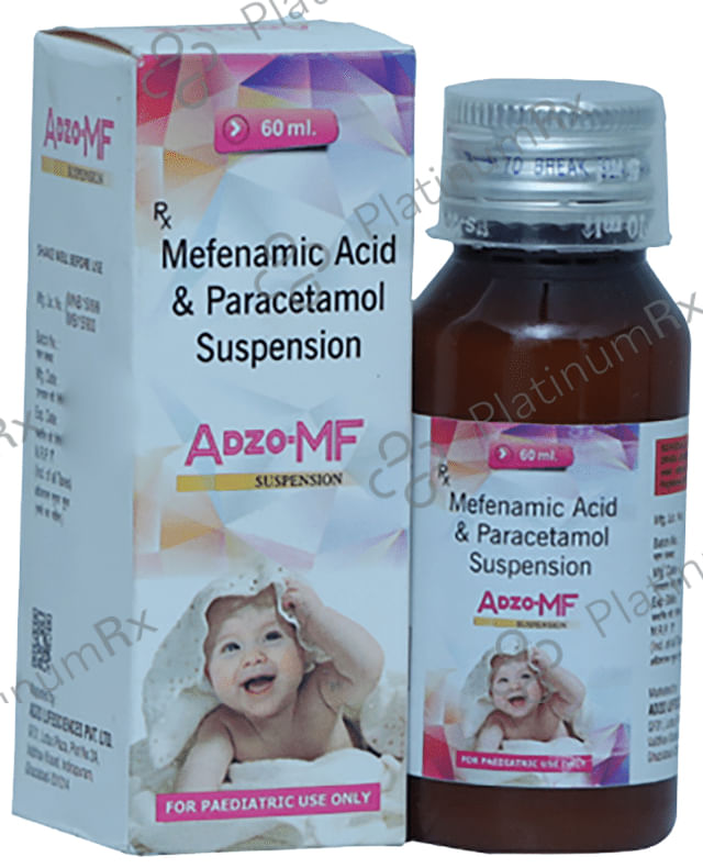 Adzo MF 125/50mg Oral Suspension 60ml
