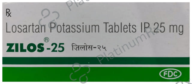 Zilos 25mg Tablet 10s