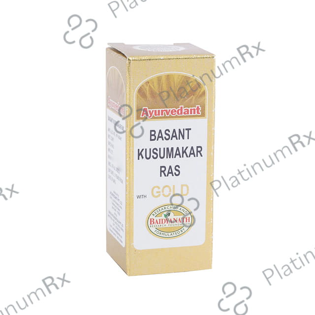 Ayurvedant Basant Kusumakar Ras with Gold Tablet