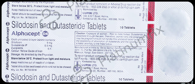 Alphacept D 4/0.5mg Tablet 10s
