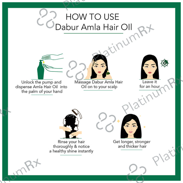 Dabur Amla Hair Oil 550ml