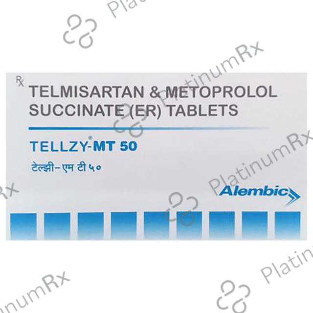 Tellzy MT 50/40mg Tablet ER 15s