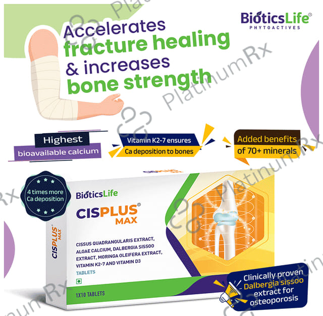 Cisplus Max Tablet 10s