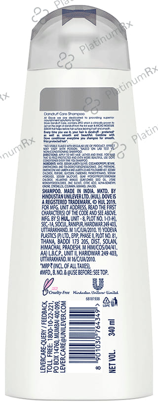 Dove Dandruff Care Shampoo 340 ml