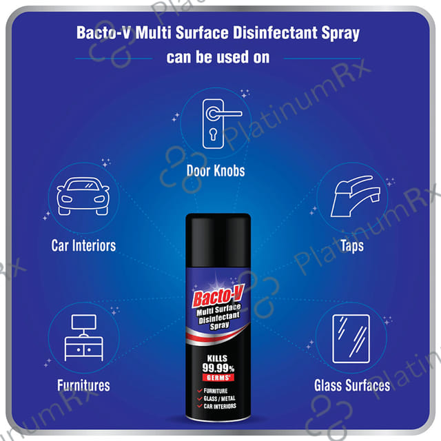 Bacto-V Multi Surface Disinfectant Spray 180 ml