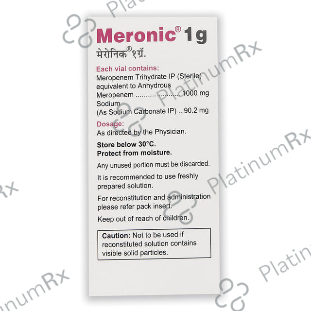 Meronic 1000mg Injection