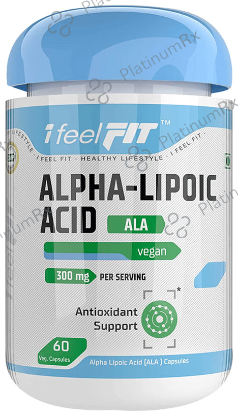 iFeelFIT Alpha Lipoic Acid ALA 300mg Veg Capsule 60s