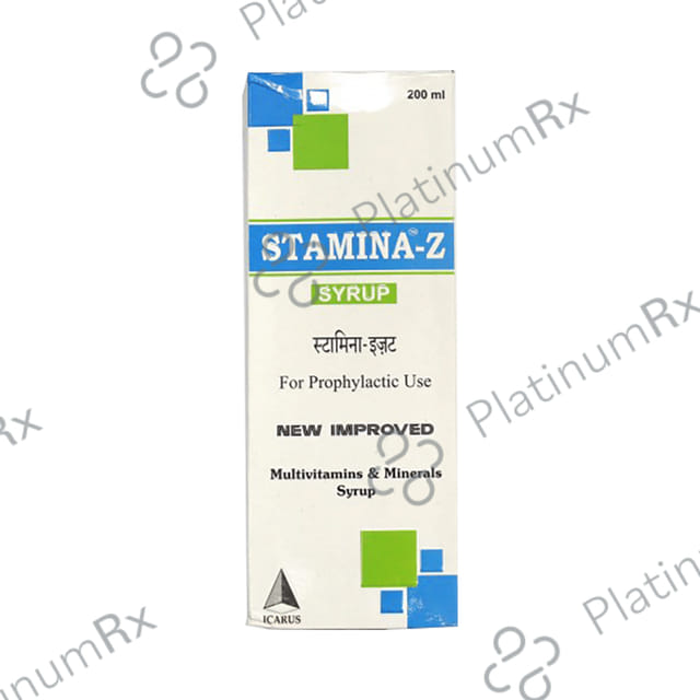 Stamina Z Syrup 200 Syrup