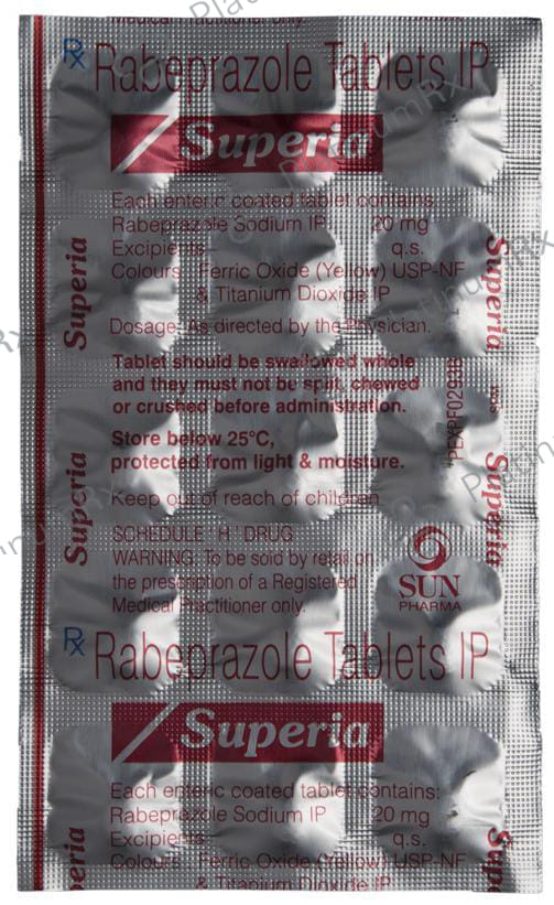 Superia 20mg Tablet 15s