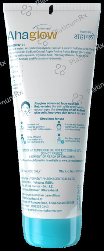 Ahaglow Advanced Skin Face Wash 200gm