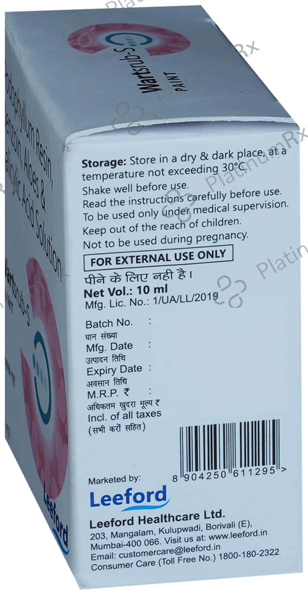 Wartsrub S Paint 10ml