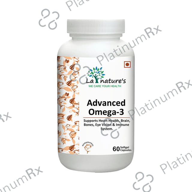 La Nature Advanced Omega 3 1100mg Softgel Capsules 60s