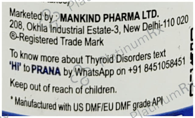 Thyroneed 50mcg Tablet 120s