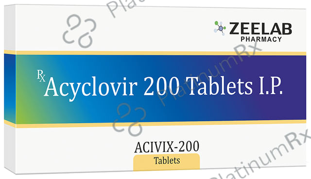 Acivix 200mg Tablet 10s