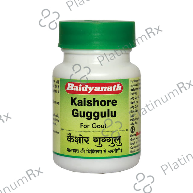 Baidyanath (Nagpur) Kaishore Guggulu Tablet