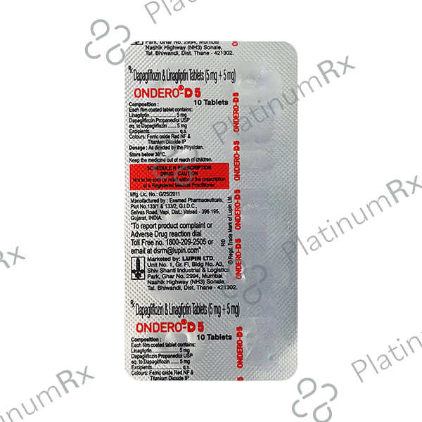 Ondero D 5mg Tablet 10s