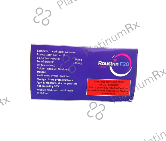 Roustrin F 20/145mg Tablet 15s