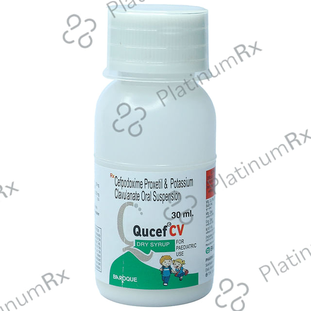 Qucef CV Oral Suspension