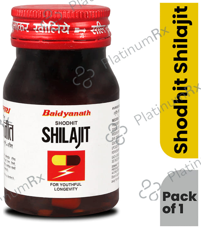 Baidyanath (Noida) Shodhit Shilajit Capsule