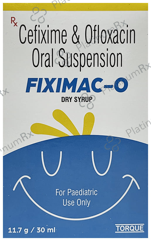 Fiximac O 50/50mg Dry Syrup 30ml