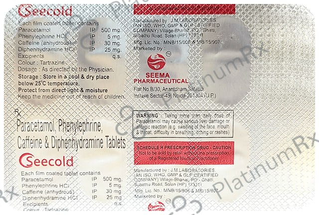 Seecold Tablet