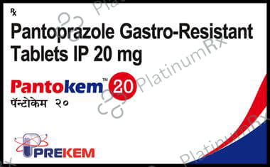 Pantokem 20mg Tablet 15s