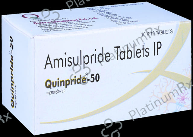 Quinpride 50mg Tablet 10s