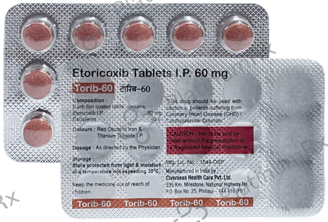 Torib 60mg Tablet 15s