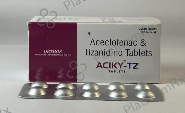 Aciky TZ 100/2mg Tablet 10s