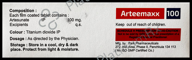 Arteemax 100mg Tablet 10s